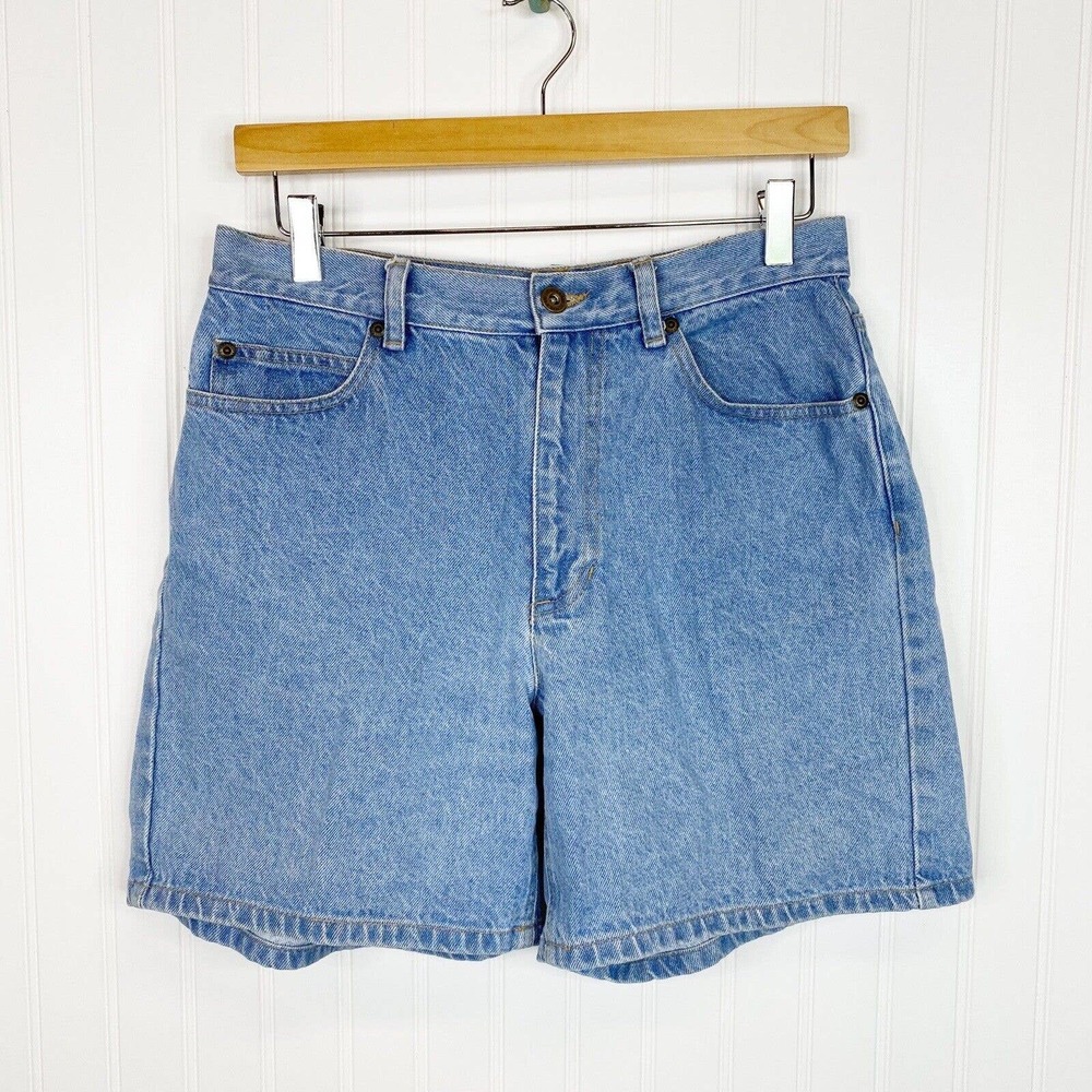 Liz Claiborne Vintage 90's Mom Jean Shorts High Rise 10 Petite